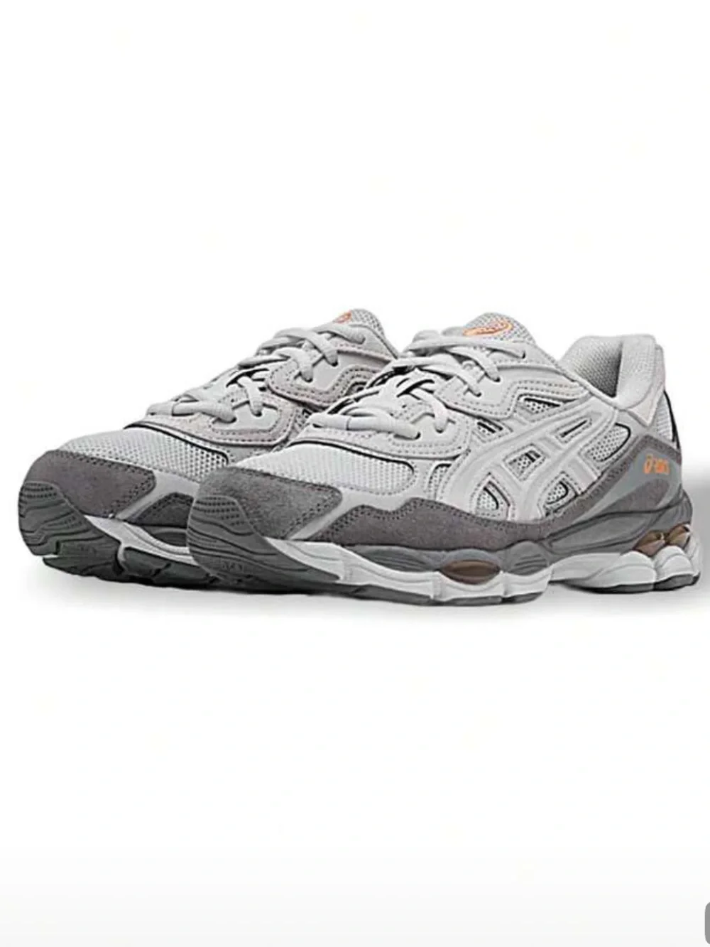 Asics Women's White and Gray Athletic Shoes